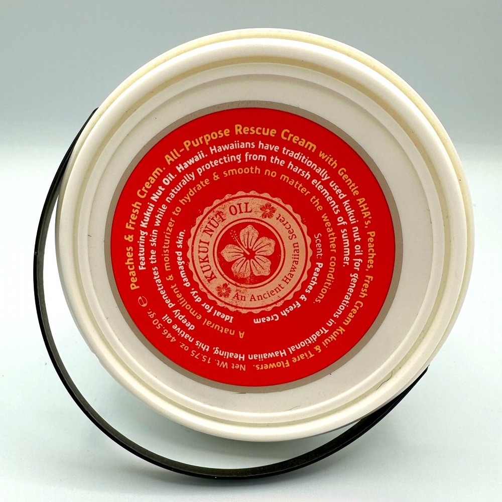 TWEAK’D BY NATURE All Purpose Rescue Cream - NEW Peaches & Cream Kukui H…